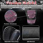 Bling Rhinestone Leather Auto Gear Shift Knob Protective Cover Universal (2022-2025)