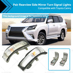 2X Side Mirror Turn Signal Light for Toyota Camry Aurion (2006–2011)