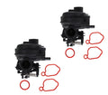 2X Carburetor Kit for Poulan Pro 550EX 625EX TB110 TB200 (Part # 594057 591990 594058)