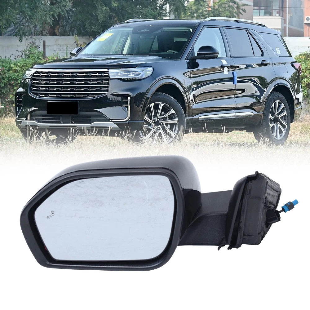 Heated Side Mirror for Ford Explorer (2020–2024) W/Blind Spot & Camera, 13 Pins