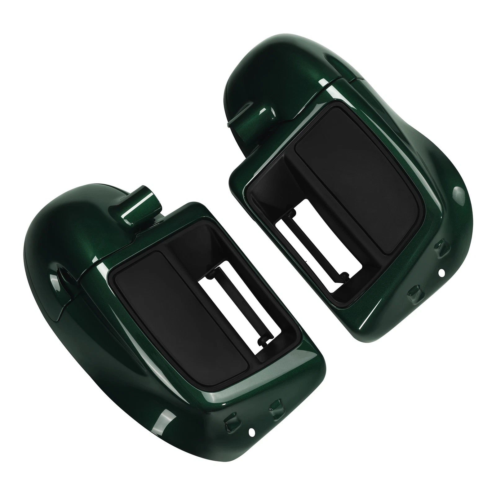 Lower Vented Fairings for Harley Road King Glide (2014–2025) Deep Jade Pearl