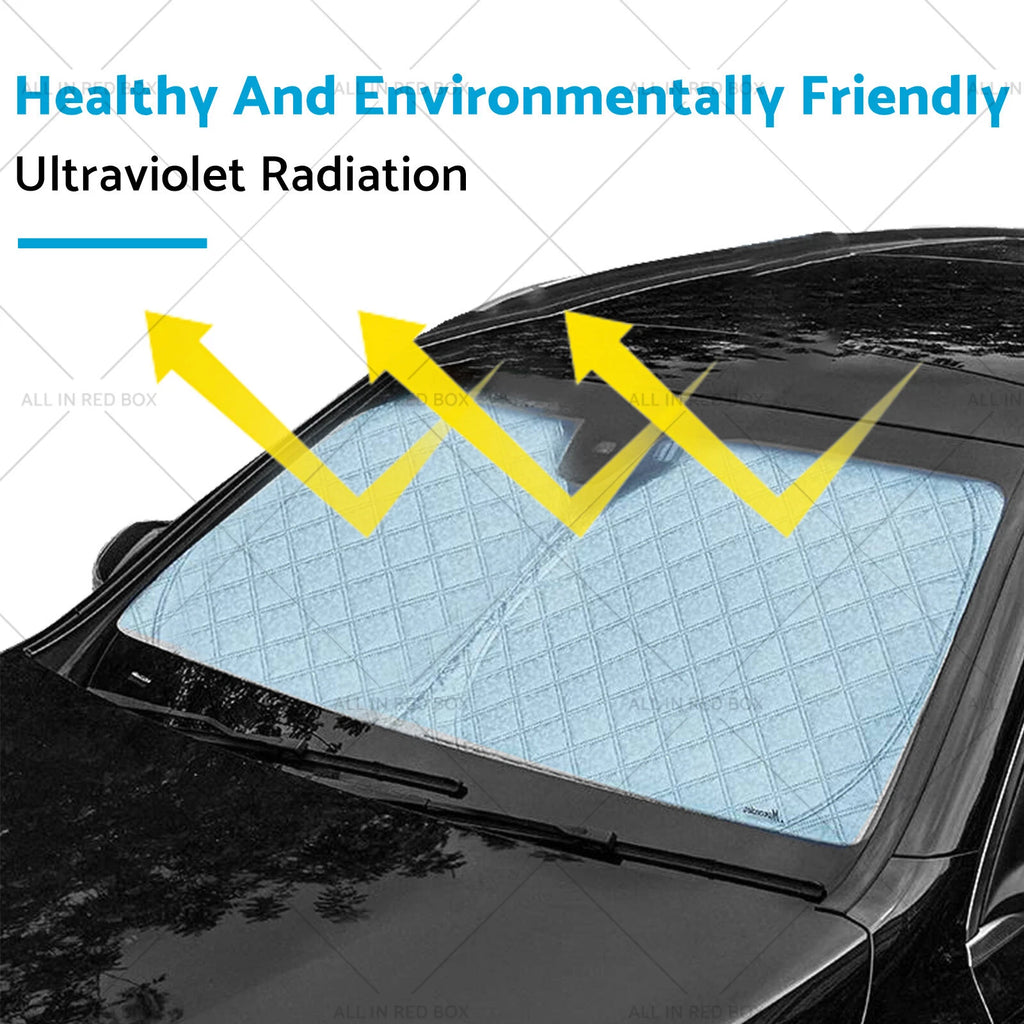 6 Layer WindScreen Sun Shade for Mazda CX-5 (2017–2024) w/Storage Bag
