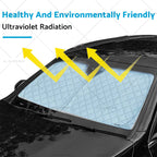 6 Layer WindScreen Sun Shade for Mazda CX-5 (2017–2024) w/Storage Bag