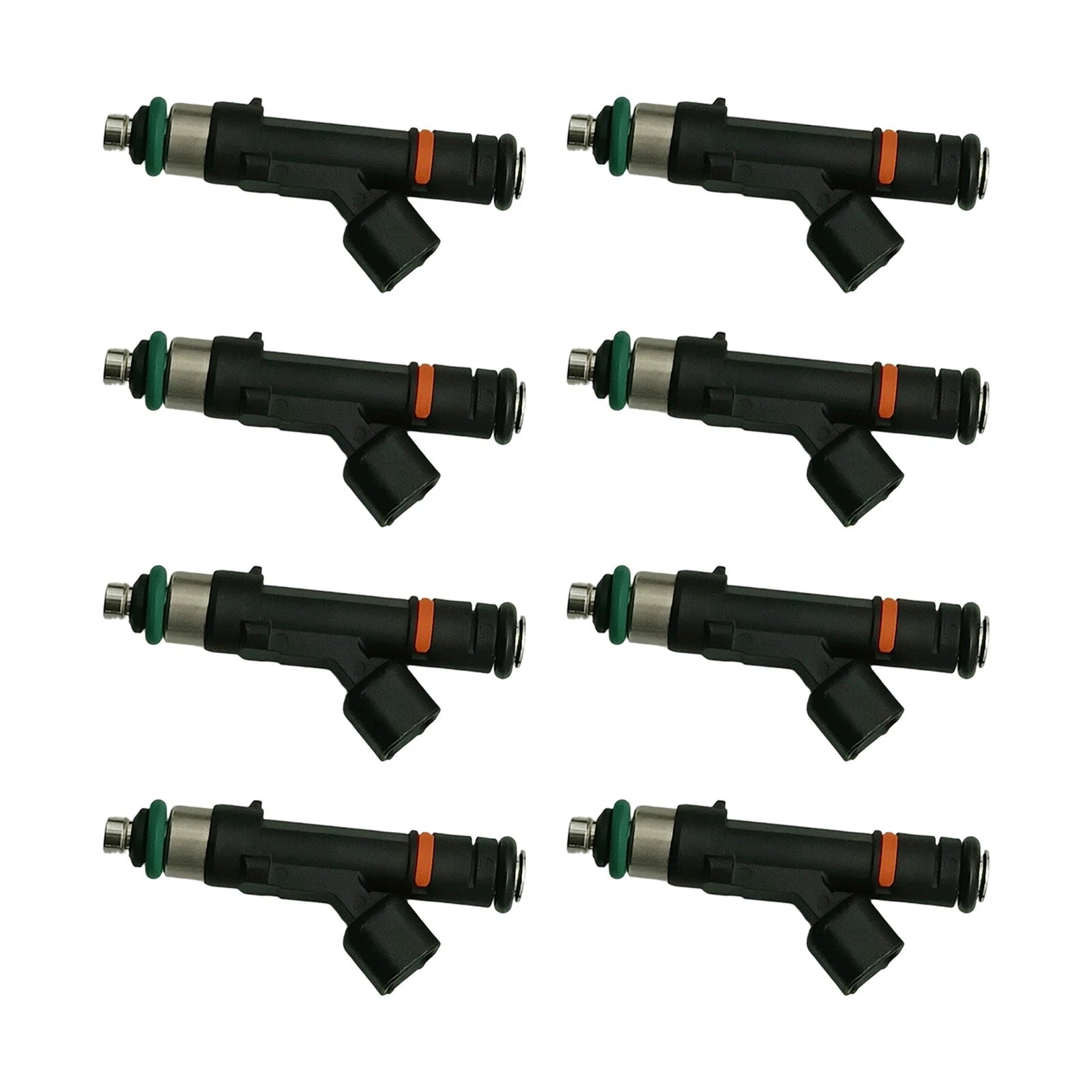 8x Fuel Injector for Ford F-150 V8 5.4L (2004) - Black