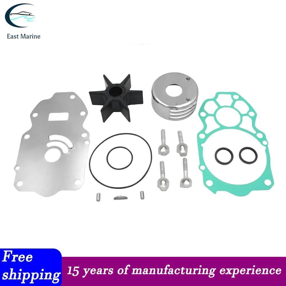 Water Pump Impeller Kit for Yamaha 4 Stroke 225 250 300 350 hp (2000–2023) 6CE-W0078-01
