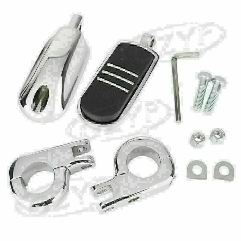 1.25" Highway Footpegs Mounts for Harley & Yamaha