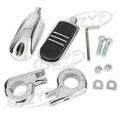 1.25" Highway Footpegs Mounts for Harley & Yamaha