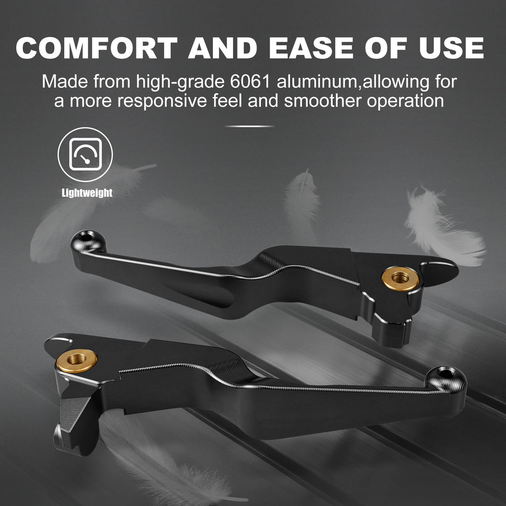 Aluminum Brake Clutch Levers for Harley Electra Glide Police FLHTP (2009–2023) 36700249