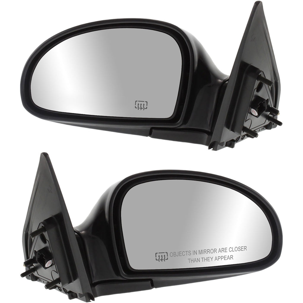 Power Mirror Set of 2 for Kia Spectra (2004–2009) Heated Manual Folding