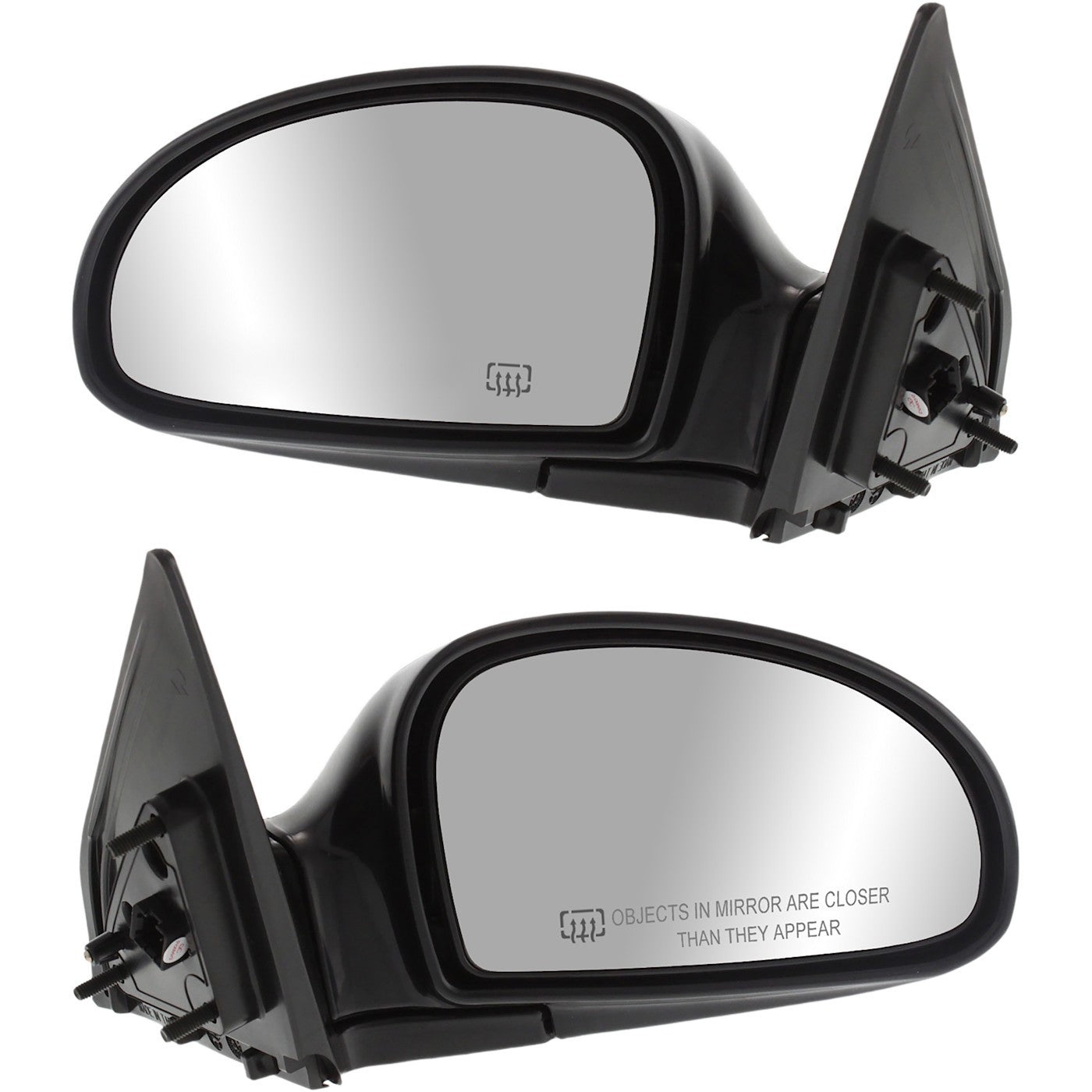 Power Mirror Set of 2 for Kia Spectra (2004–2009) Heated Manual Folding
