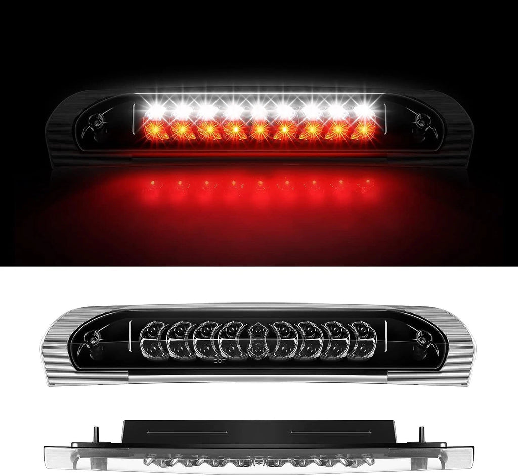 Third Brake Light for Dodge Ram 1500 (2002–2008) Chrome Housing Smoke Lens