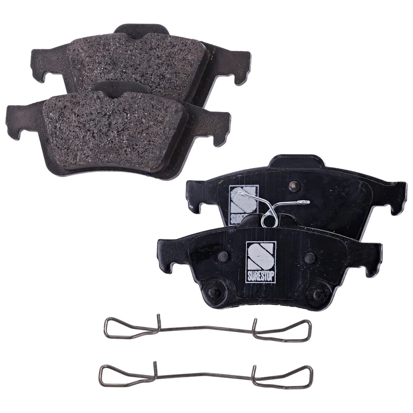 Rear Brake Disc Rotors and Pads Kit for Ford Focus (2012–2018)
