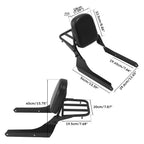 Sissy Bar Luggage Rack for Honda Shadow Spirit 750 VT750C2 (2007–2014)