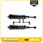 Complete Front Struts + Sway Bar Links Set for Toyota 4Runner, FJ Cruiser