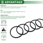 Set of 5 Oil Seal Rotary Shaft Seal NBR Rubber 95x105x6mm