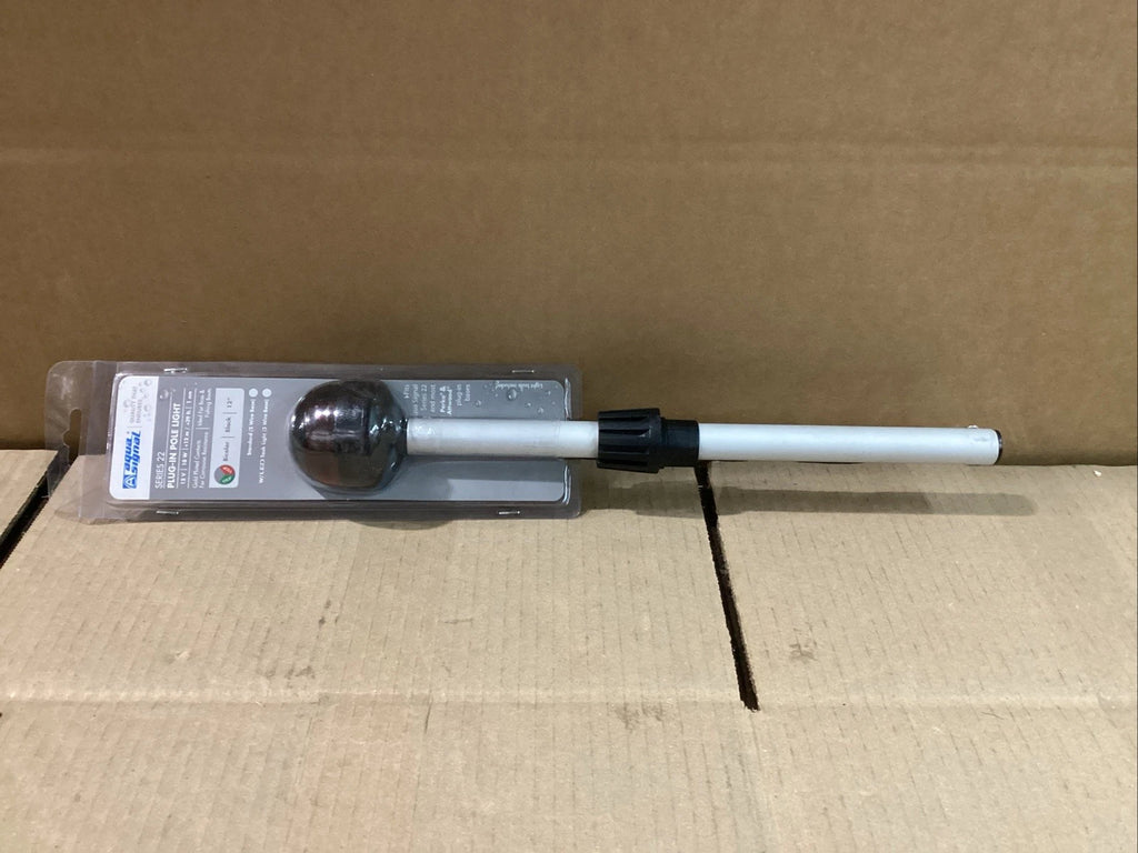 Aqua Signal 22112-7 Bicolor 12" Plug In Pole Light for Marine (N/A)