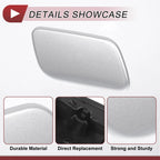 Front Right Washer Nozzle Cover Cap for Subaru Forester (2013–2015) Silver Tone