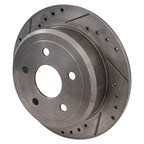 Front & Rear Brake Disc Rotors for Jeep Wrangler JK (2018)