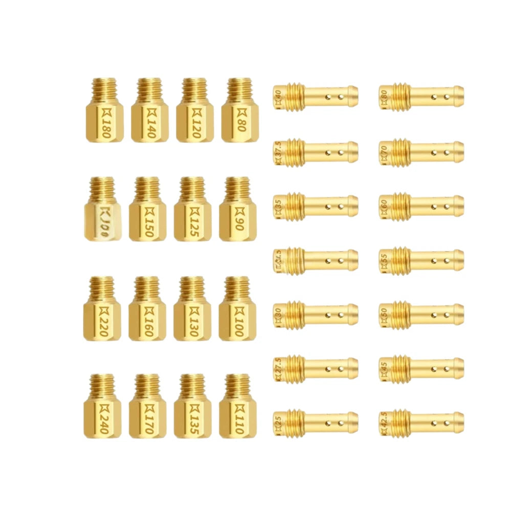 30pc Fuel Injector Assembly for Mikuni VM Series Carburetors (VM18-VM44)