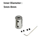 Motor Coupling Connector Sleeve 8mm 10mm for Various Applications (45 pcs)
