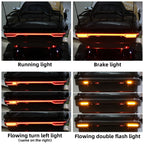 LED Brake Turn Tail Light for Harley Touring Glide (2014-2025)