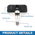 Tire Pressure Sensor 433MHz for Volkswagen Touareg (2004–2007) No.7L0907275
