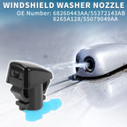 2Pcs Front Windshield Washer Nozzles No.68260443AA for Jeep Grand Cherokee (2005)