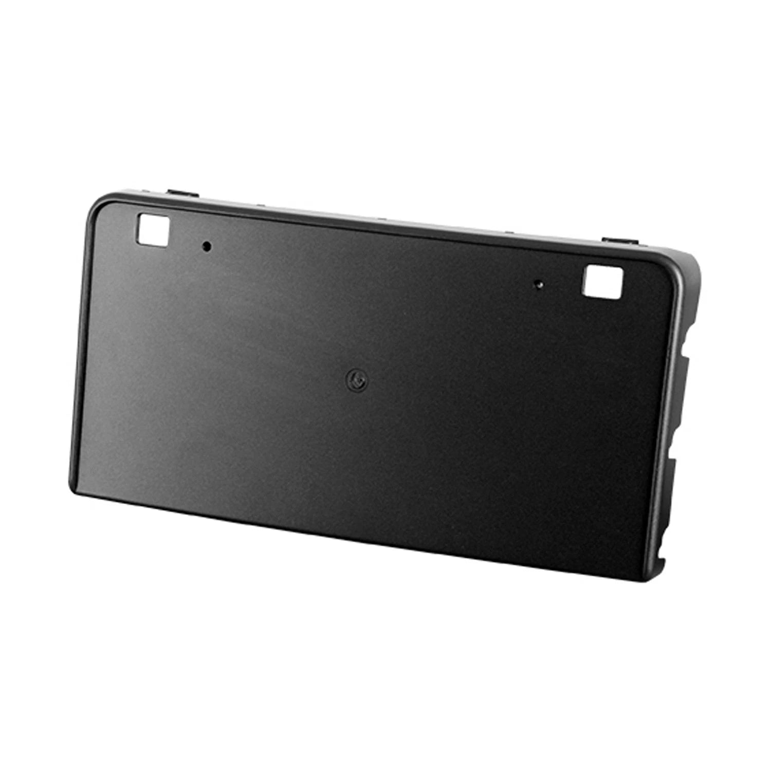 Replacement Gray ABS Plastic Front License Molding w/Mounting Hardware