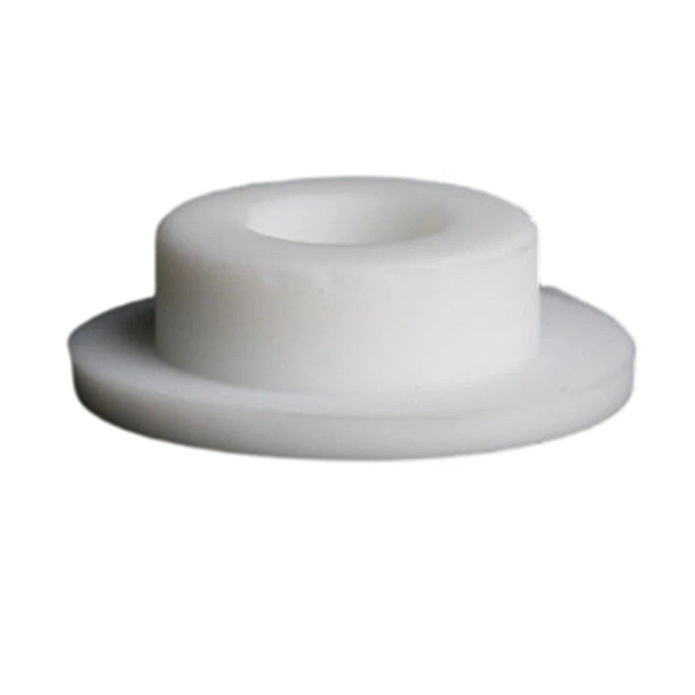 Waterproof Silicone Hole Covers Set of 4 - White Rubber, Chemical Resistant