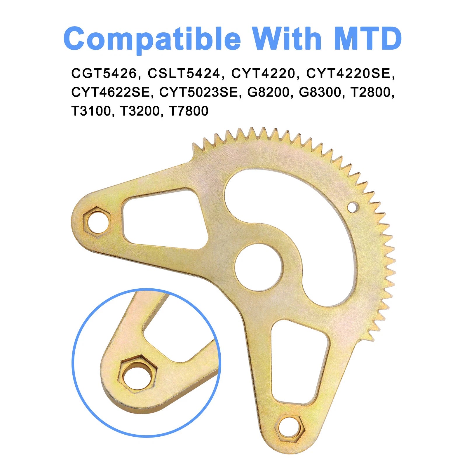 Steering Gear Segment for MTD Cub Cadet XT1 XT2 S LX (16")
