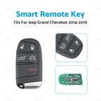 Smart Remote Key for Jeep Grand Cherokee (2014–2019) 433MHz