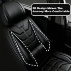 Leather Car Seat Covers Full Set for Toyota (5-Seats)