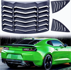 Rear + Side Window Louvers for Chevy Camaro (2010–2015)