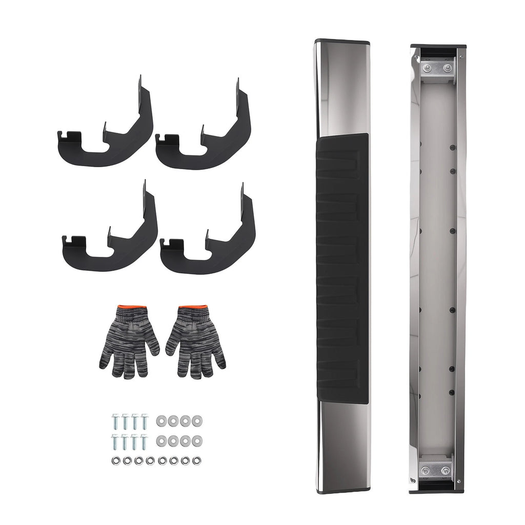 6" Side Step Running Board for Chevy Silverado GMC Sierra (2007-2023)