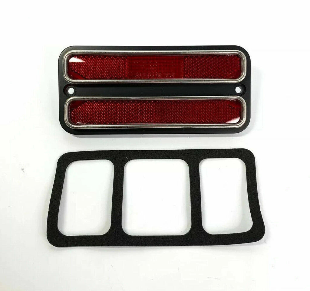 Front Side Marker Light Set Red Amber for Chevy GMC Pickup (1968–1972)