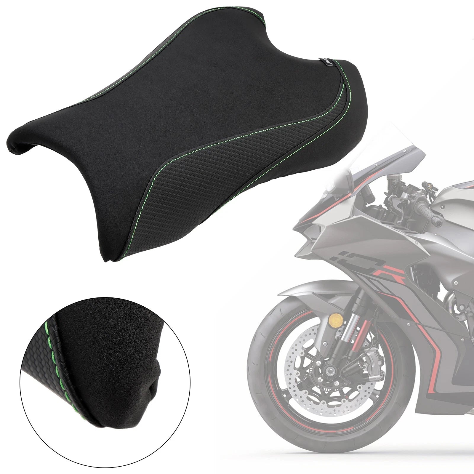 Front Driver Seat Cushion for Kawasaki ZX-10R/RR (2021–2023)