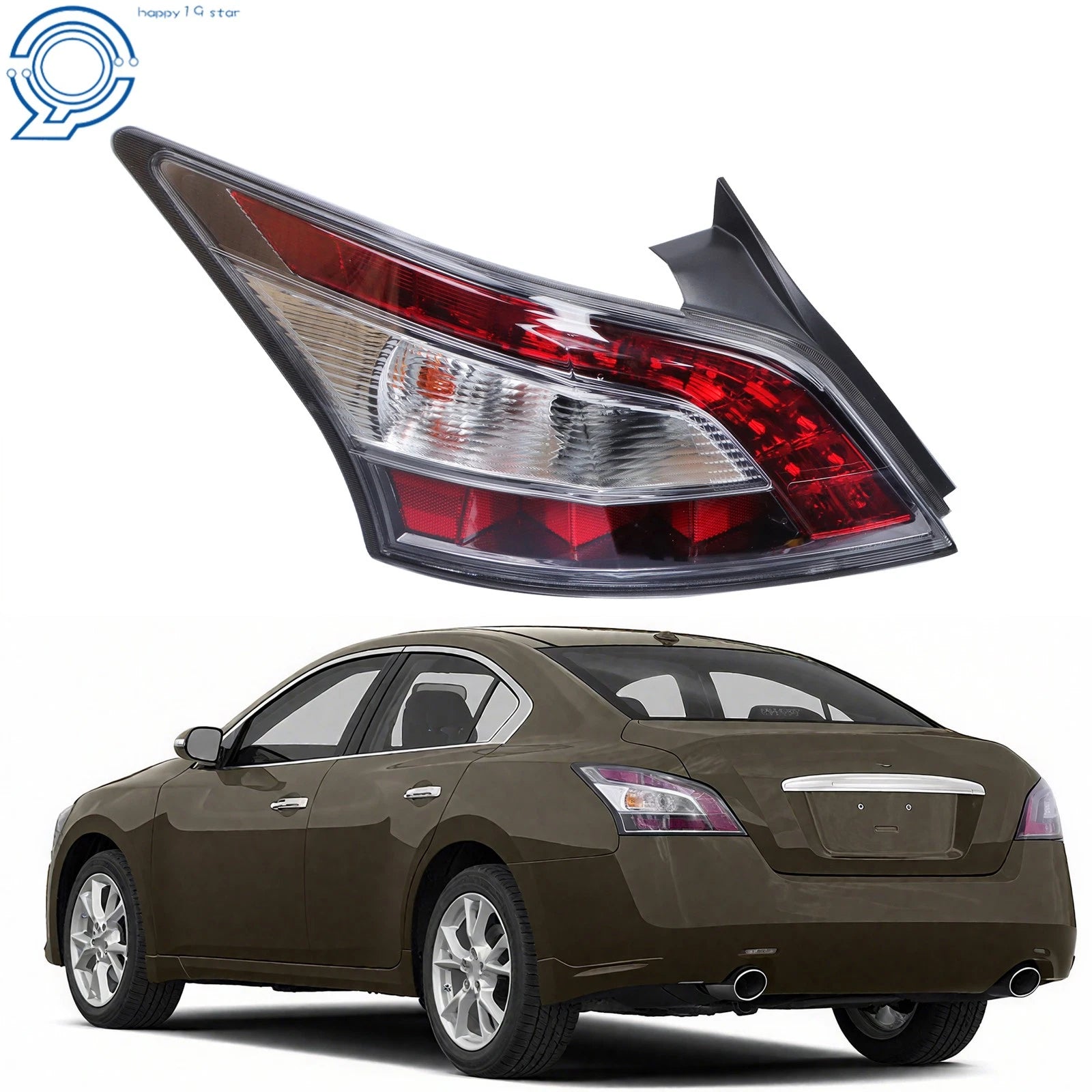 Tail Lights for Nissan Maxima (2012-2014) Halogen Type Driver Left