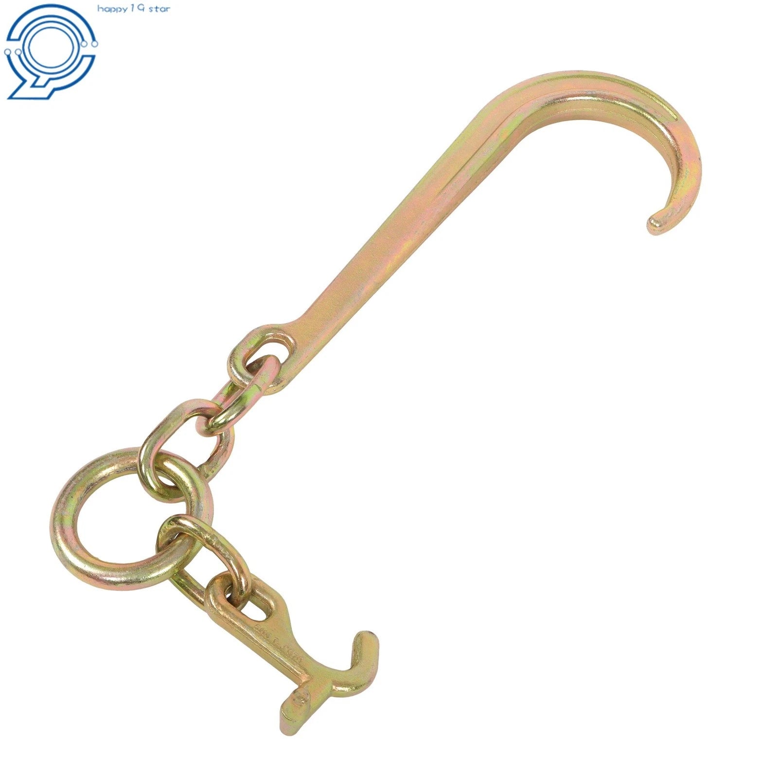 15 Inch G70 Steel Towing J Hook with T-J Hook (5400 lbs)