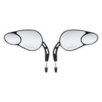 Rearview Mirrors Black for Harley Electra Road Glide Heritage Softail Fatboy