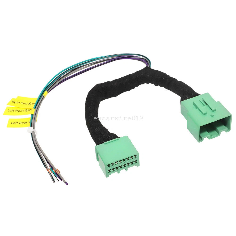 AMP Amplifier to Factory Radio Adapter Interface for Chevy Camaro Malibu