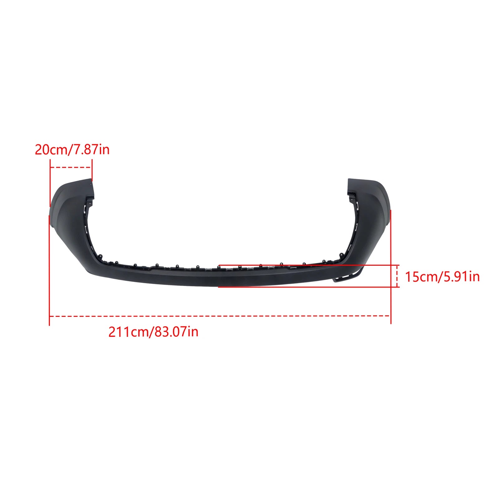 Bumper Cover Fascia for Jeep Cherokee (2019-2023)