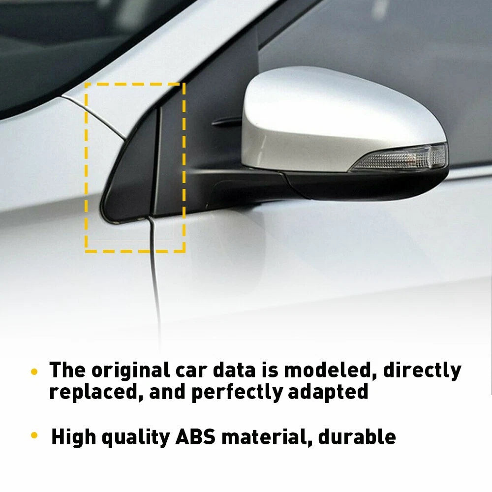 2X Side Mirror Corner Triangle Cover Trim for Toyota Corolla (2014â2016)