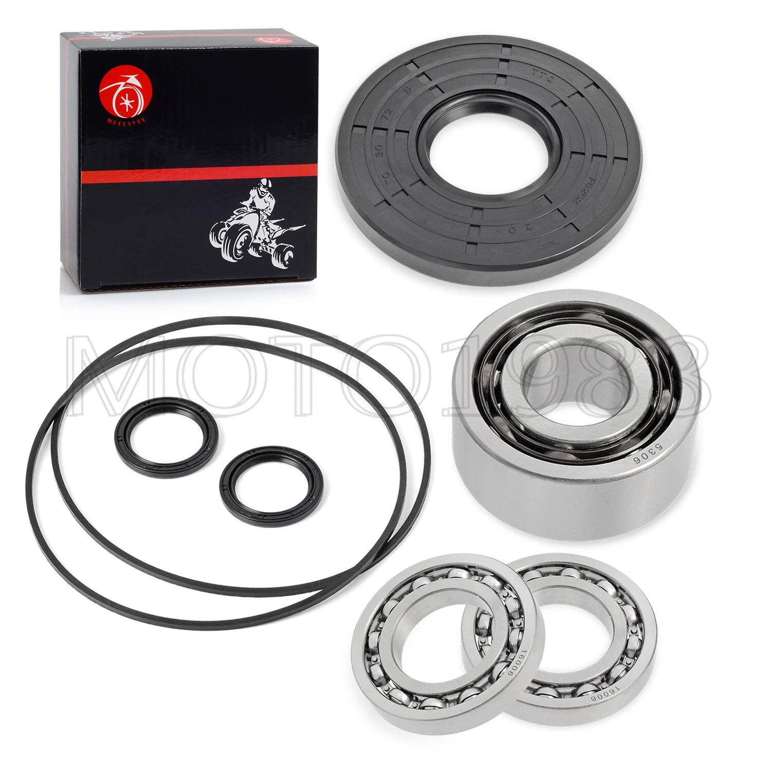 Front Differential Bearing Seals for Polaris RZR 570 (2012–2020), RZR 900 S (2015–2020)