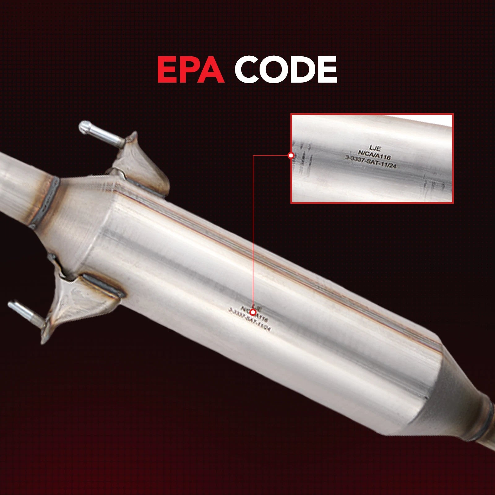 Front Catalytic Converter for Toyota Corolla (2009-2013)