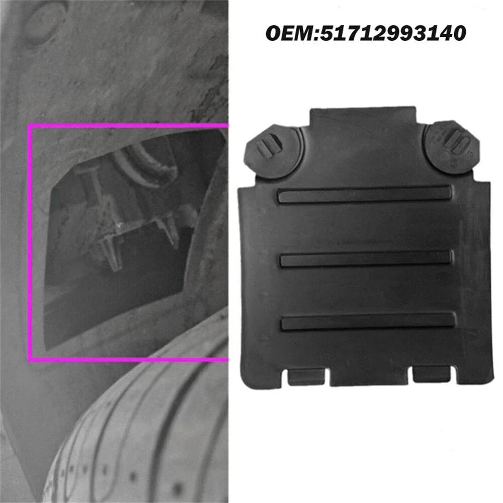 Front Wheel Arch Cover Black for BMW X1 E84 (2008-2015)