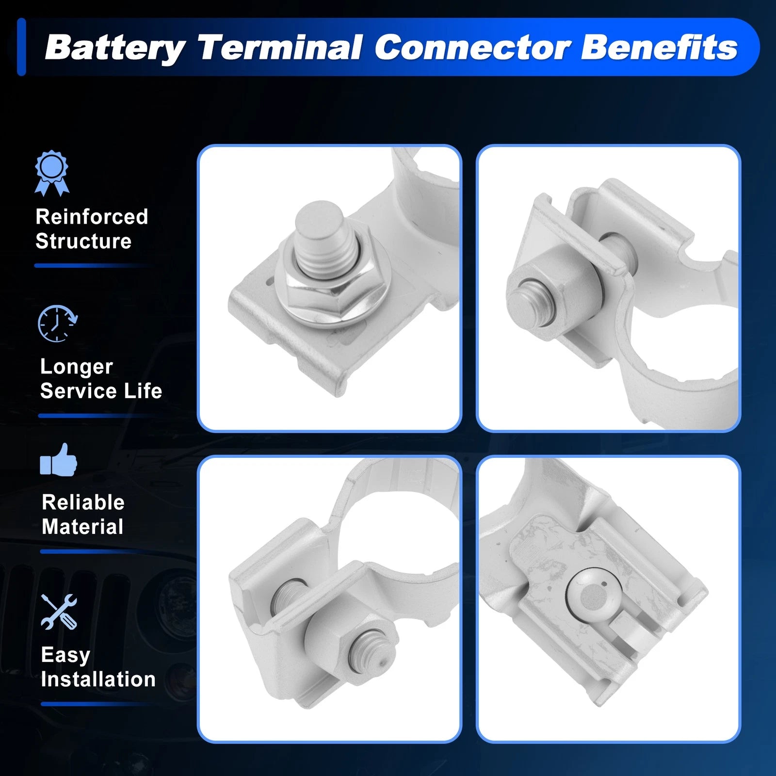 Negative Battery Terminal for Nissan Altima (2013–2020) 243407999B