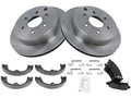 Rear Brake Pad Rotor and Parking Brake Kit for Suzuki Equator (2009–2012) HZ726PN