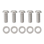 Set of 4 Water Pump Cover Mounting Bolts & Washers for Yamaha Banshee 350 (1987–2006)