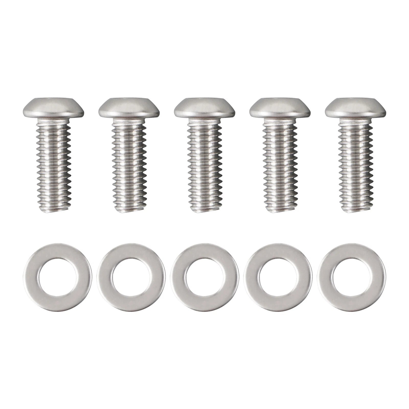 Set of 4 Water Pump Cover Mounting Bolts & Washers for Yamaha Banshee 350 (1987–2006)