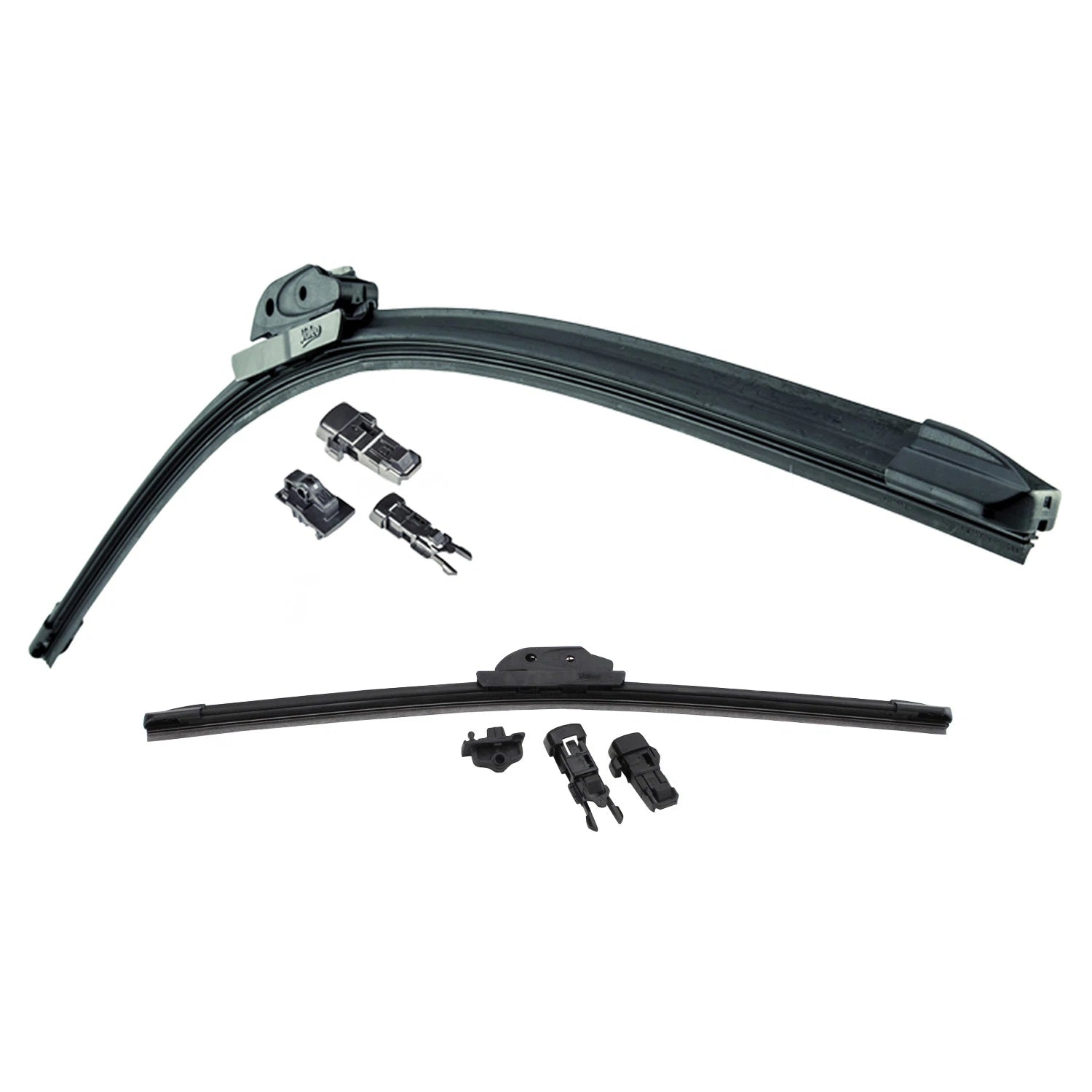 2X Valeo Beam Titanium Windshield Wiper Blades for 28" 18"